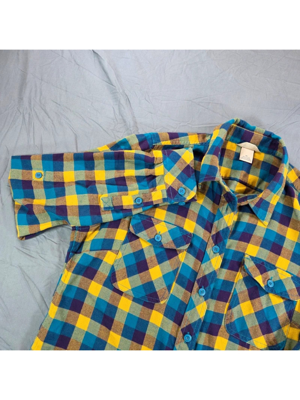 Duluth Trading Co. button-down flannel shirt Medium